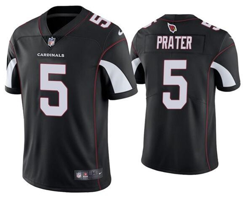 Nike Cardinals 5 Matt Prater Black Vapor Untouchable Limited Jersey