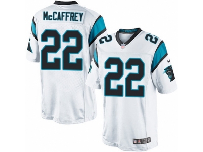  Carolina Panthers 22 Christian McCaffrey Limited White NFL Jersey