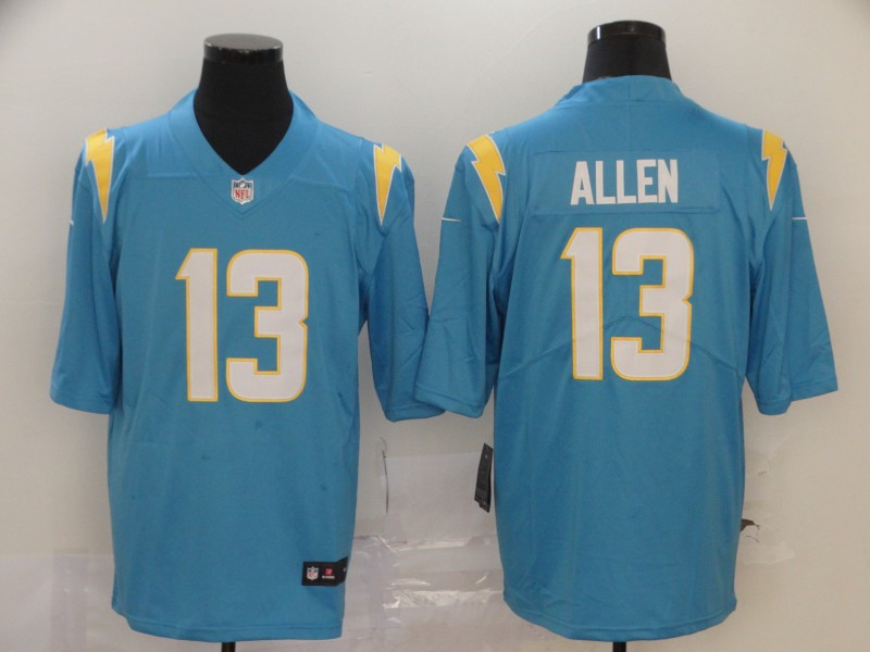 Nike Chargers 13 Keenan Allen Light Blue 2020 New Vapor Untouchable Limited Jersey