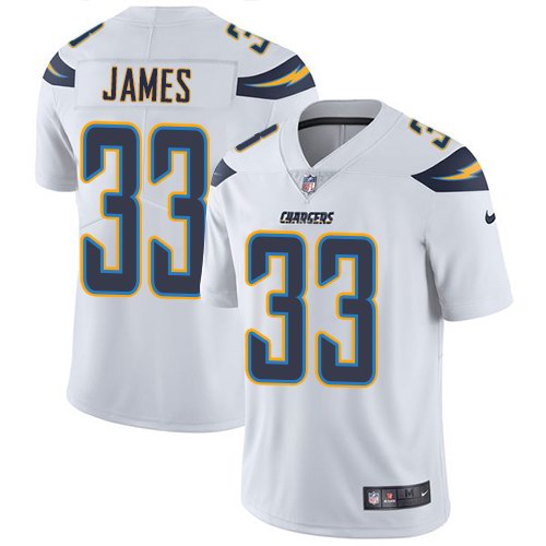  Chargers 33 Derwin James White Vapor Untouchable Limited Jersey