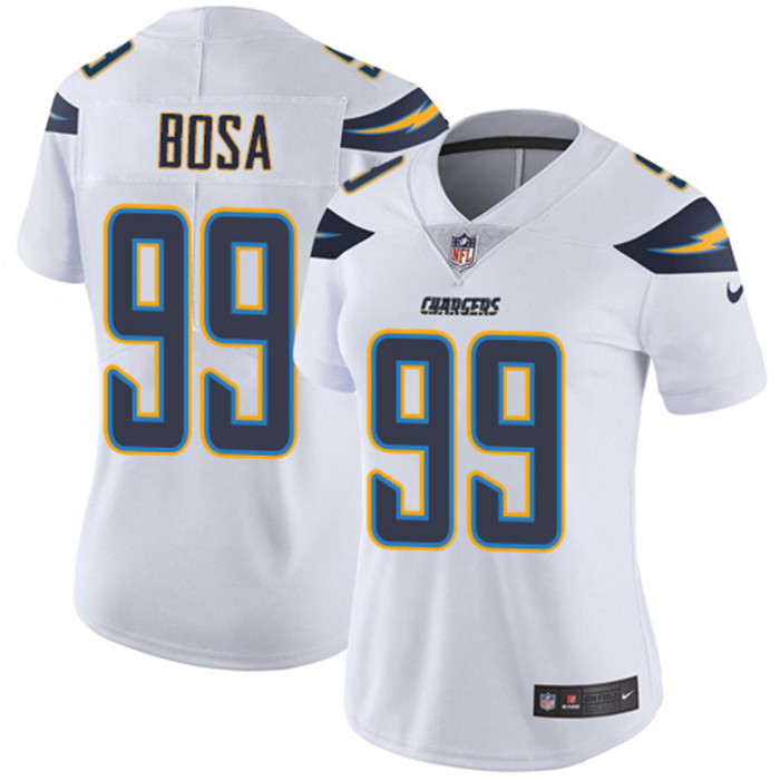  Chargers 99 Joey Bosa White Women Vapor Untouchable Limited Jersey
