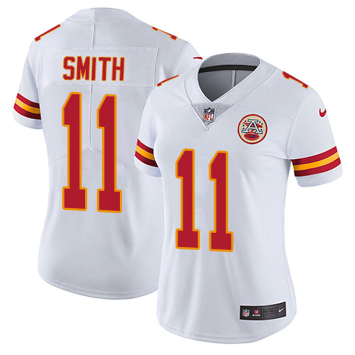  Chiefs 11 Alex Smith White Women Vapor Untouchable Limited Jersey