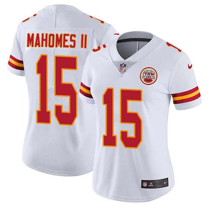  Chiefs 15 Patrick Mahomes II White Women Vapor Untouchable Limited Jersey