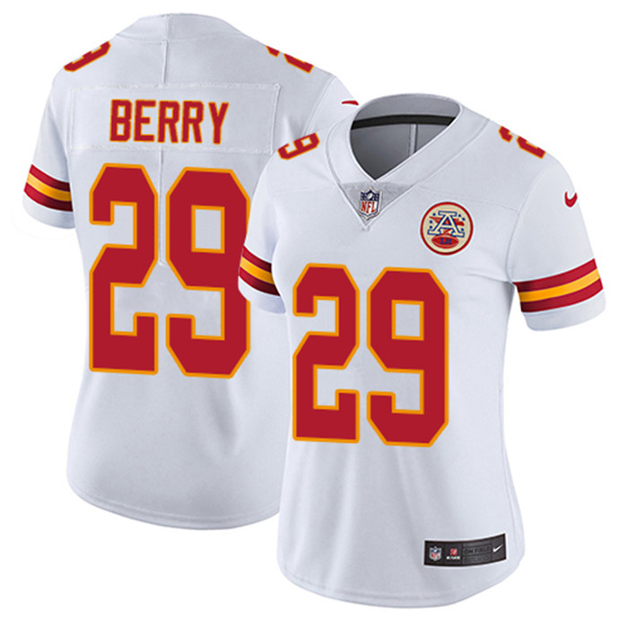  Chiefs 29 Eric Berry White Women Vapor Untouchable Limited Jersey