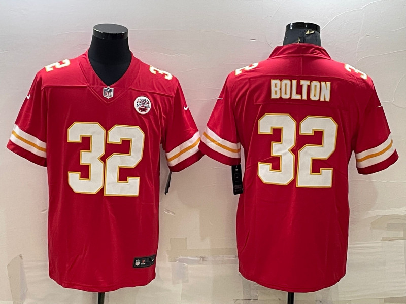 Nike Chiefs 32 Nick Bolton Red Vapor Untouchable Limited Jersey