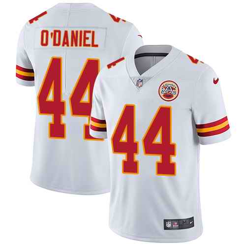  Chiefs 44 Dorian O'Daniel White Vapor Untouchable Limited Jersey