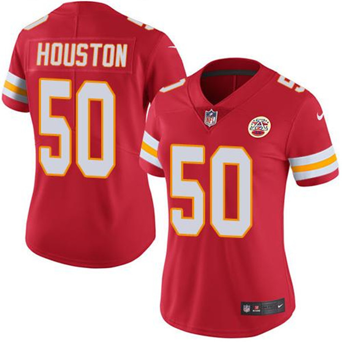  Chiefs 50 Justin Houston Red Women Vapor Untouchable Limited Jersey