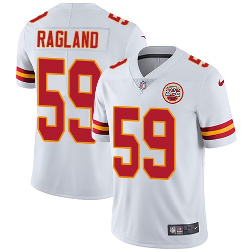  Chiefs 59 Reggie Ragland White Vapor Untouchable Limited Jersey