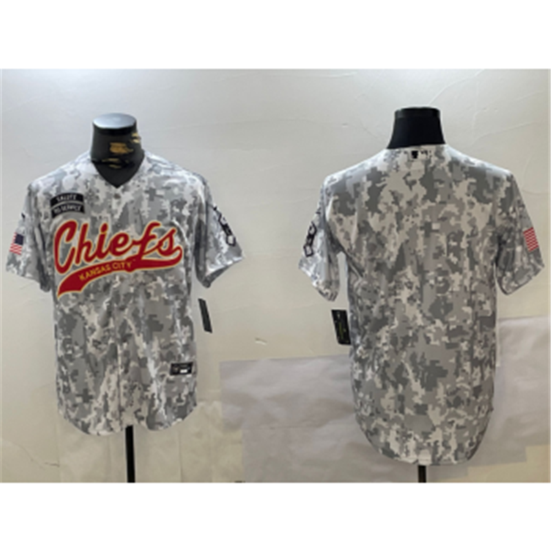 Nike Chiefs Blank Camo Vapor Baseball Limited Jerseyey