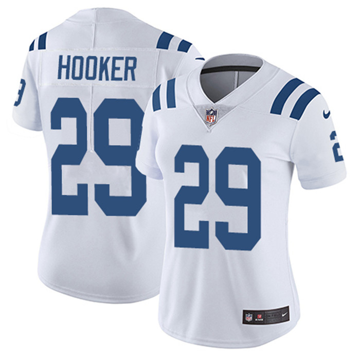  Colts 29 Malik Hooker White Women Vapor Untouchable Limited Jersey