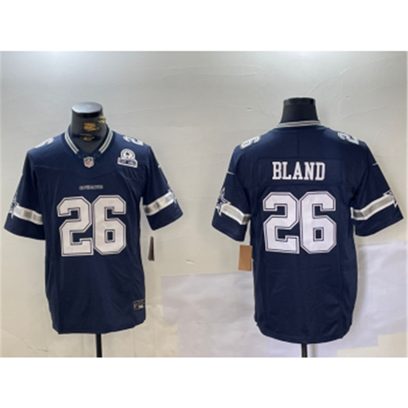 Nike Cowboys 26 DaRon Bland Blue F.U.S.E. Vapor Limited Jersey