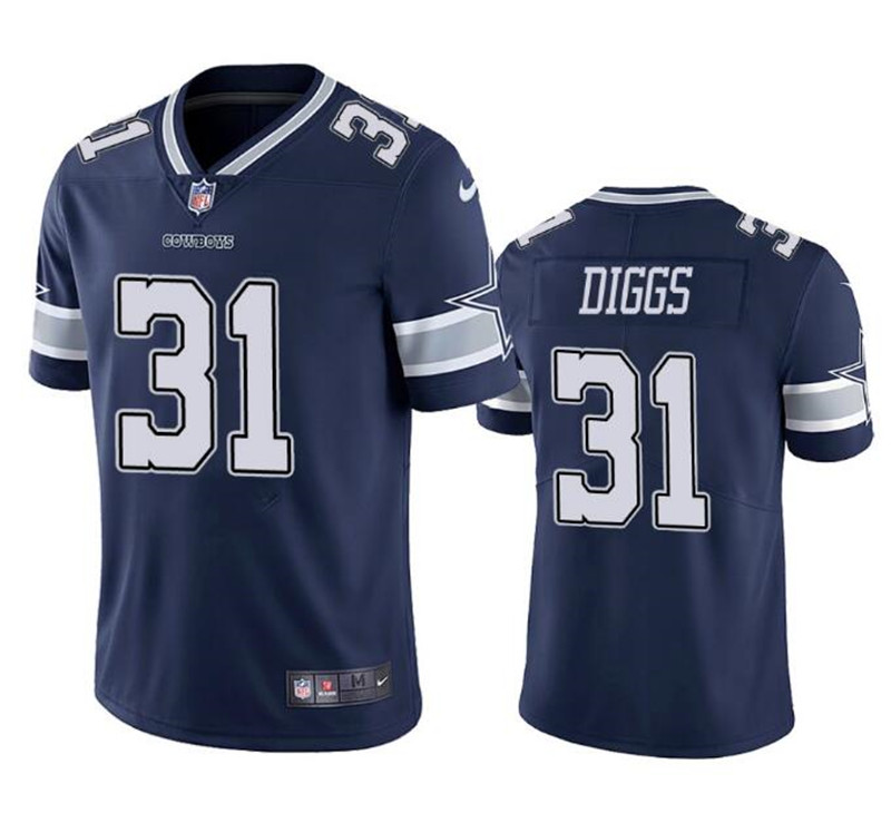 Nike Cowboys 31 Trevon Diggs Navy Vapor Untouchable Limited Jersey