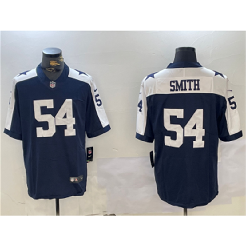 Nike Cowboys 54 Jaylon Smith Thanksgiving Vapor Limited Jersey