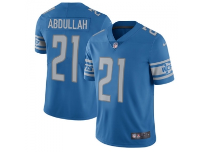  Detroit Lions 21 Ameer Abdullah Blue Team Color Men Stitched NFL Limited Jersey