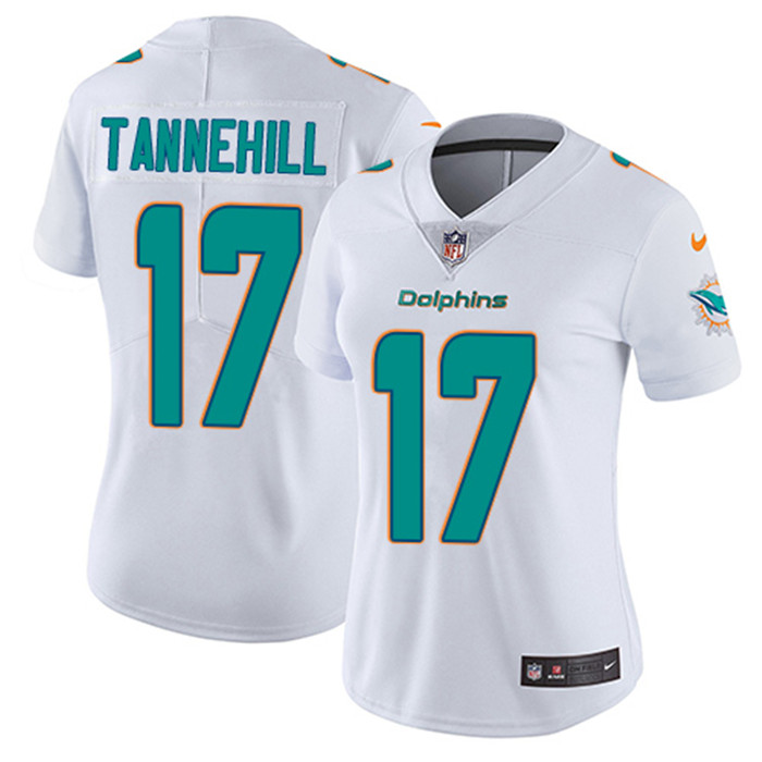  Dolphins 17 Ryan Tannehill White Women Vapor Untouchable Limited Jersey