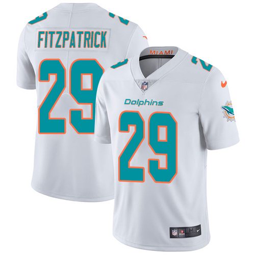  Dolphins 29 Minkah Fitzpatrick White Vapor Untouchable Limited Jersey