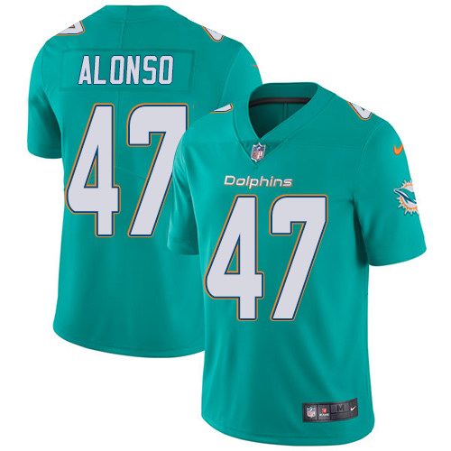  Dolphins 47 Kiko Alonso Aqua Vapor Untouchable Limited Jersey