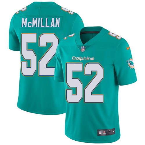  Dolphins 52 Raekwon McMillan Aqua Vapor Untouchable Limited Jersey