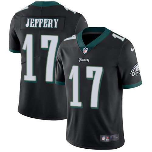  Eagles 17 Alshon Jeffery Black Vapor Untouchable Player Limited Jersey