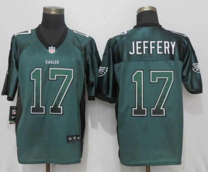  Eagles 17 Alshon Jeffery Green Drift Fashion Elite Jersey