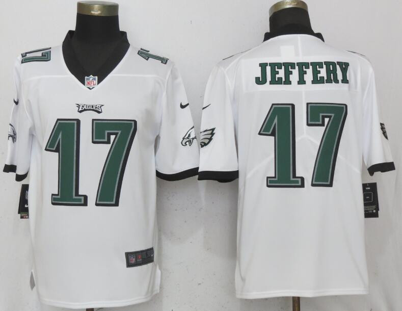  Eagles 17 Alshon Jeffery White Vapor Untouchable Player Limited Jersey