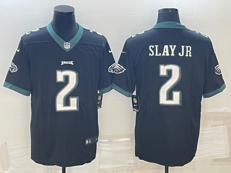 Nike Eagles 2 Darius Slay JR Black Vapor Limited Jersey