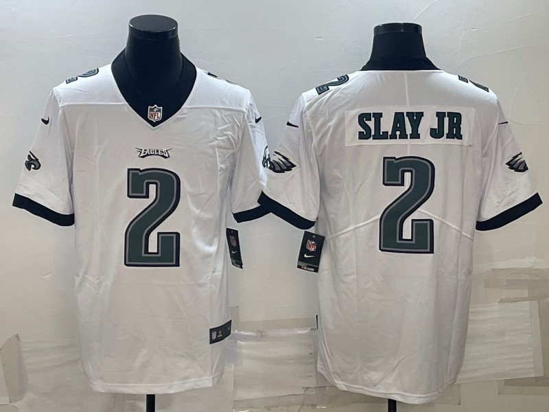 Nike Eagles 2 Darius Slay JR White Vapor Limited Jersey