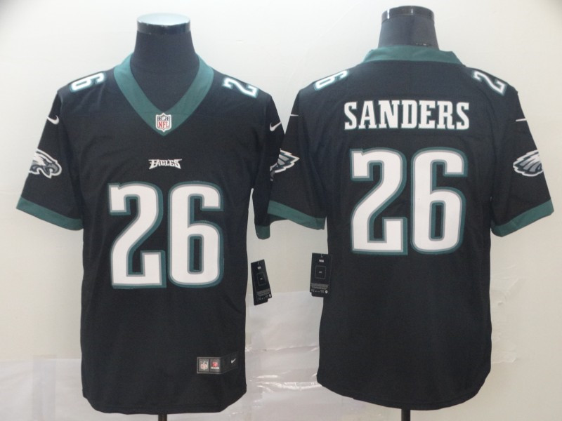 Nike Eagles 26 Miles Sanders Black Vapor Untouchable Limited Jersey