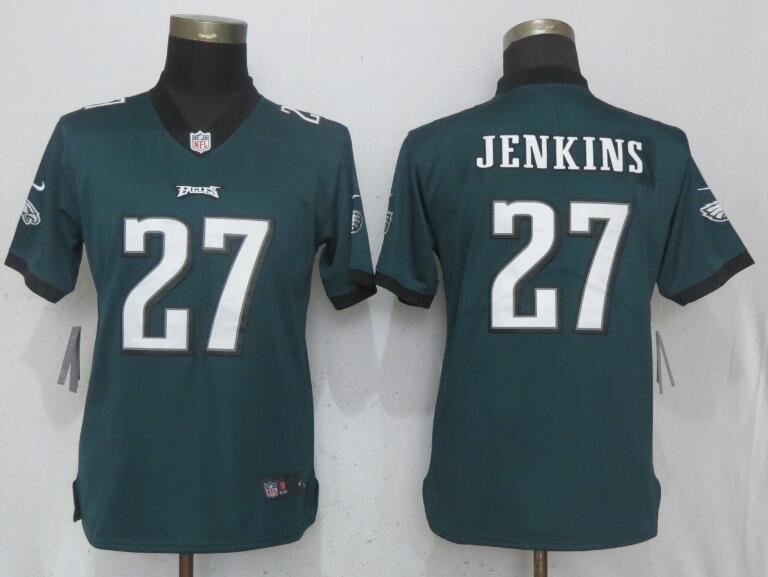  Eagles 27 Malcolm Jenkins Green Vapor Untouchable Limited Jersey