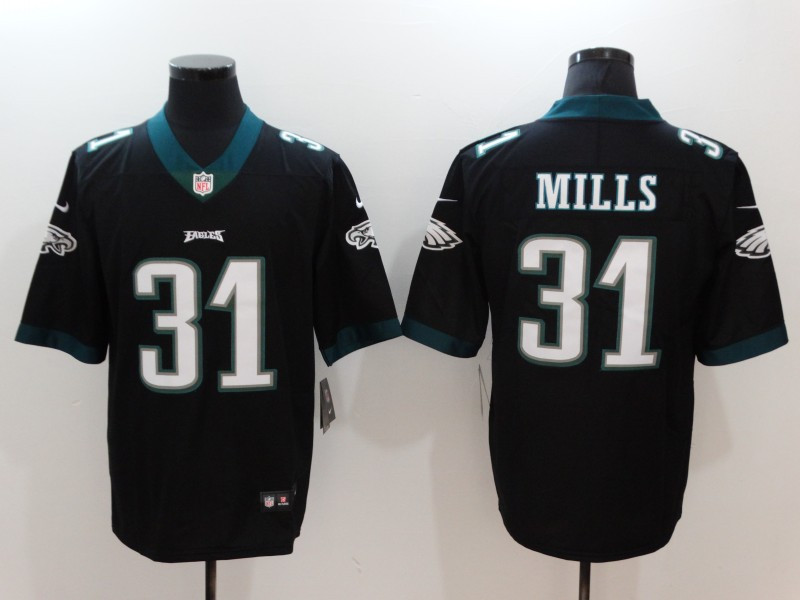  Eagles 31 Jalen Mills Black Vapor Untouchable Player Limited Jersey