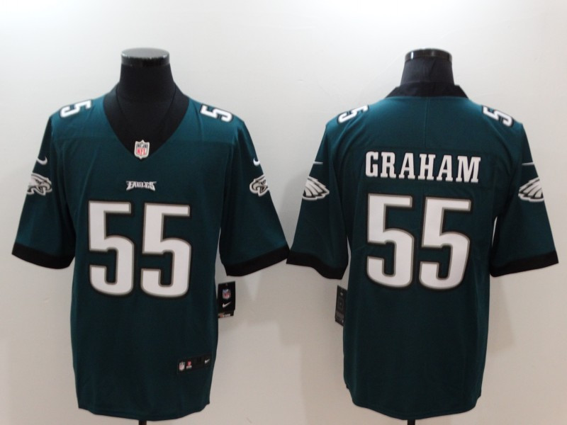  Eagles 55 Brandon Graham Green Vapor Untouchable Player Limited Jersey