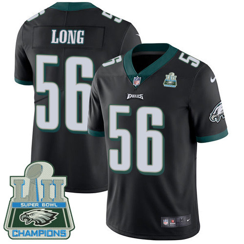  Eagles 56 Chris Long Black 2018 Super Bowl Champions Vapor Untouchable Player Limited Jersey