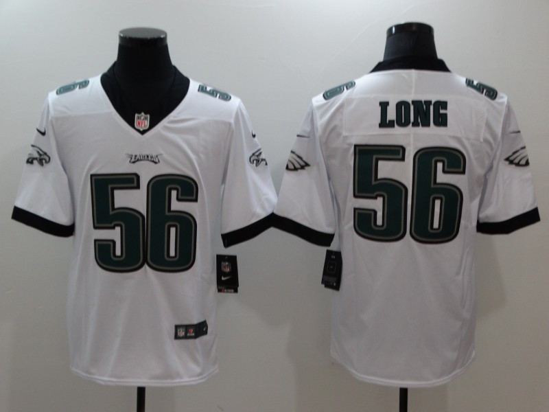  Eagles 56 Chris Long White Vapor Untouchable Player Limited Jersey