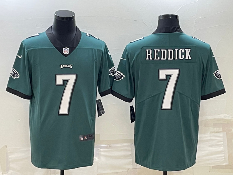 Nike Eagles 7 Haason Reddick Green Vapor Limited Jersey