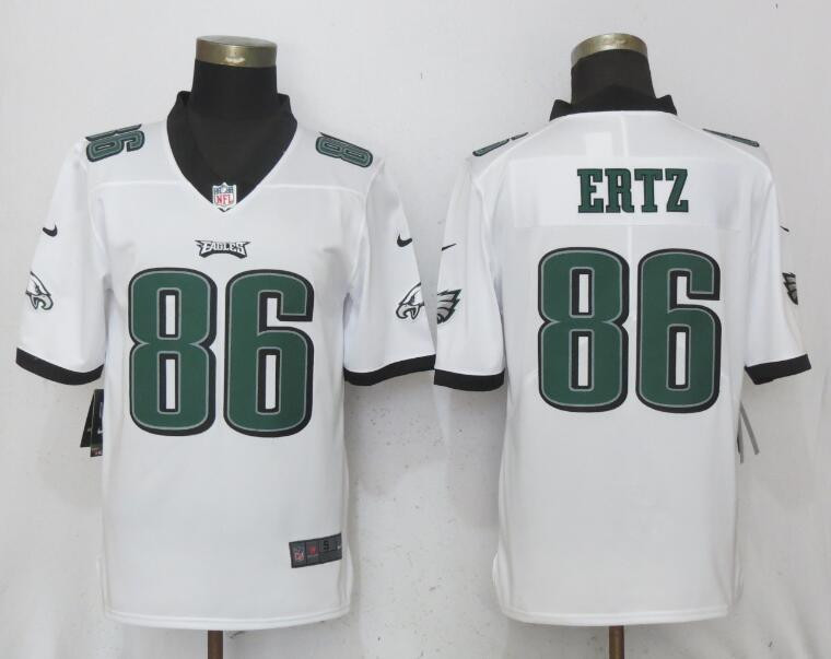  Eagles 86 Zach Ertz White Vapor Untouchable Player Limited Jersey