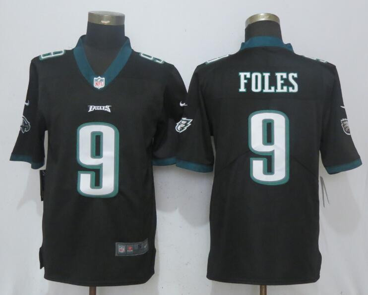  Eagles 9 Nick Foles Black Vapor Untouchable Player Limited Jersey