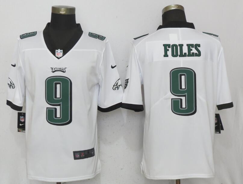  Eagles 9 Nick Foles White Vapor Untouchable Player Limited Jersey