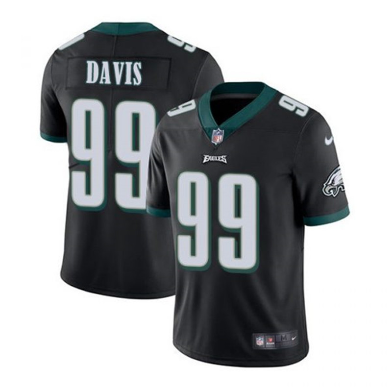 Nike Eagles 99 Jordan Davis Black 2022 NFL Draft Vapor Untouchable Limited Jersey