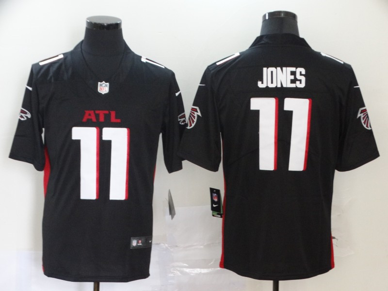 Nike Falcons 11 Julio Jones Black New Vapor Untouchable Limited Jersey