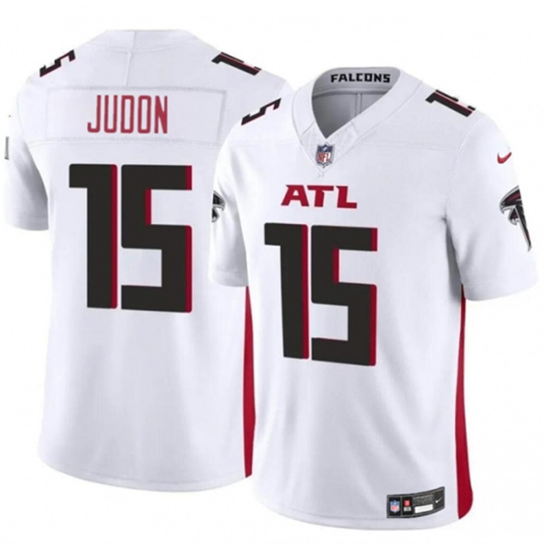 Nike Falcons 15 Matthew Judon White 2024 FUSE Vapor Untouchable Limited Football Stitched Jersey