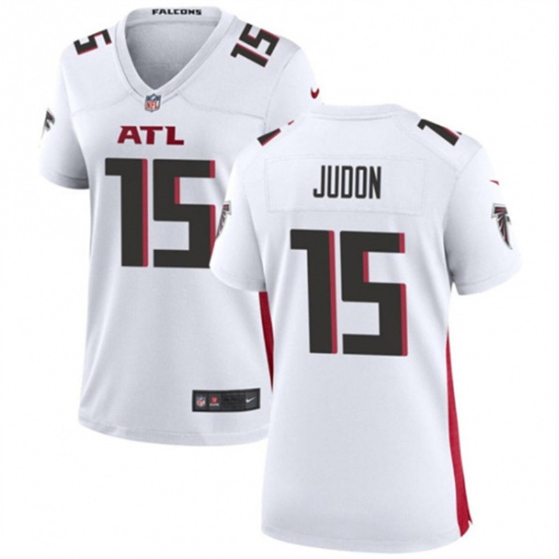 Nike Falcons 15 Matthew Judon White Womens Stitched Jersey