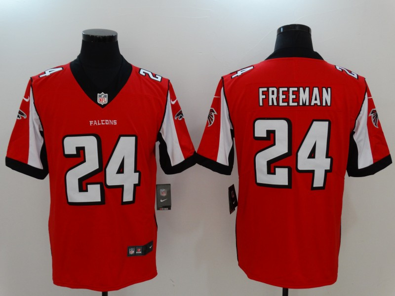  Falcons 24 Devonta Freeman Red Vapor Untouchable Player Limited Jersey