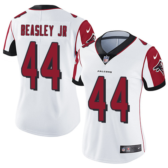  Falcons 44 Vic Beasley Jr White Women Vapor Untouchable Limited Jersey