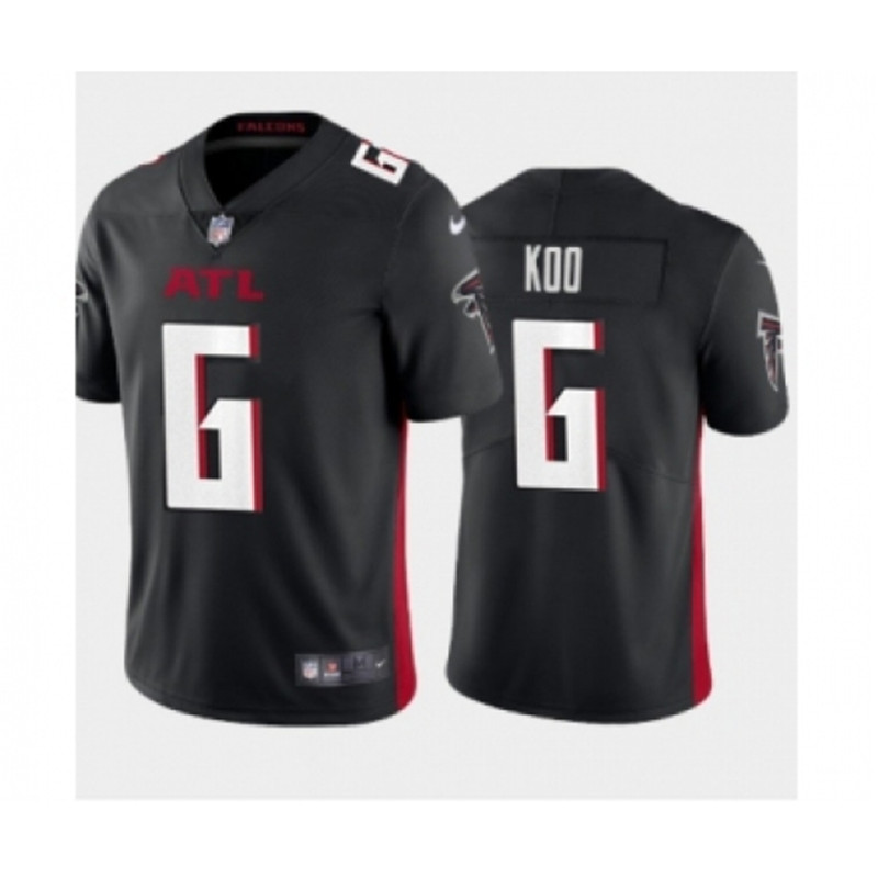 Nike Falcons 6 Younghoe Koo New Black Vapor Untouchable Limited Stitched Jersey
