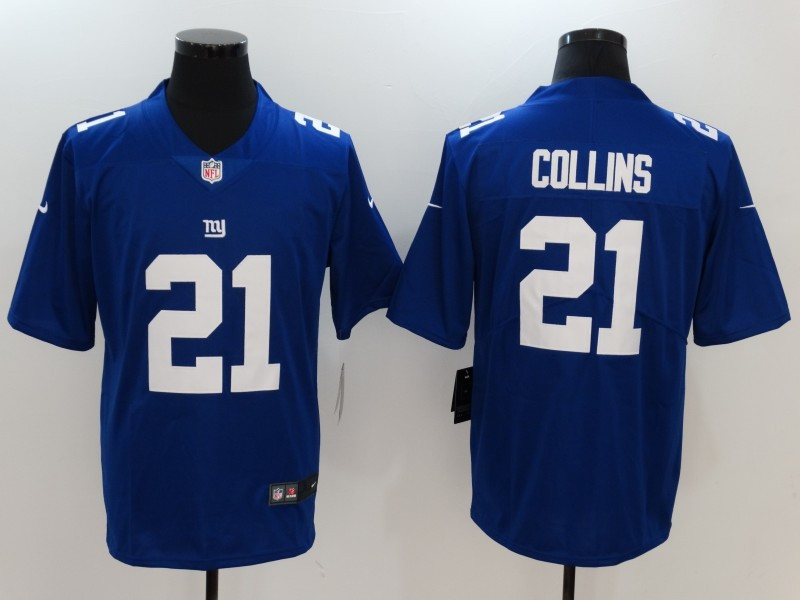  Giants 21 Landon Collins Blue Vapor Untouchable Player Limited Jersey