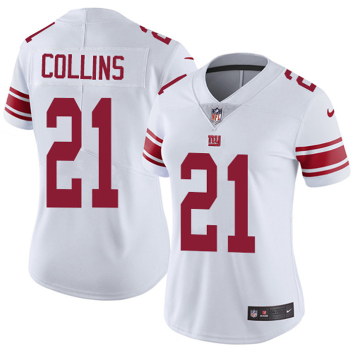  Giants 21 Landon Collins White Women Vapor Untouchable Limited Jersey