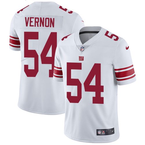  Giants 54 Olivier Vernon White Vapor Untouchable Limited Jersey