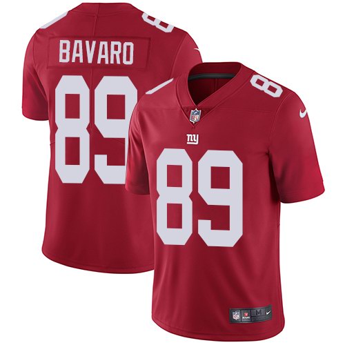  Giants 89 Mark Bavaro Red Vapor Untouchable Limited Jersey