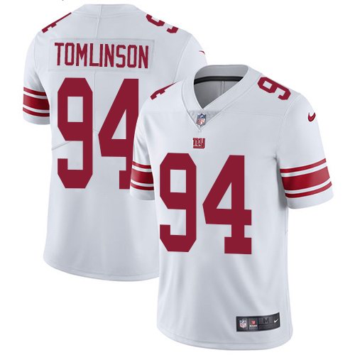  Giants 94 Dalvin Tomlinson White Vapor Untouchable Limited Jersey