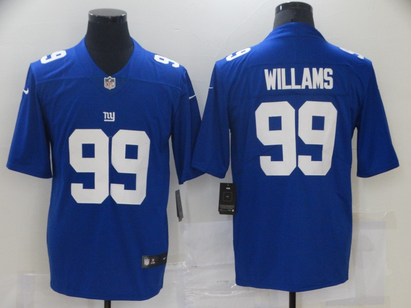 Nike Giants 99 Leonard Williams Royal Vapor Untouchable Limited Jersey